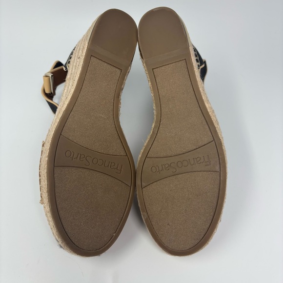 Franco Sarto Espadrille Wedge Sandal 8 - Picture 5 of 7